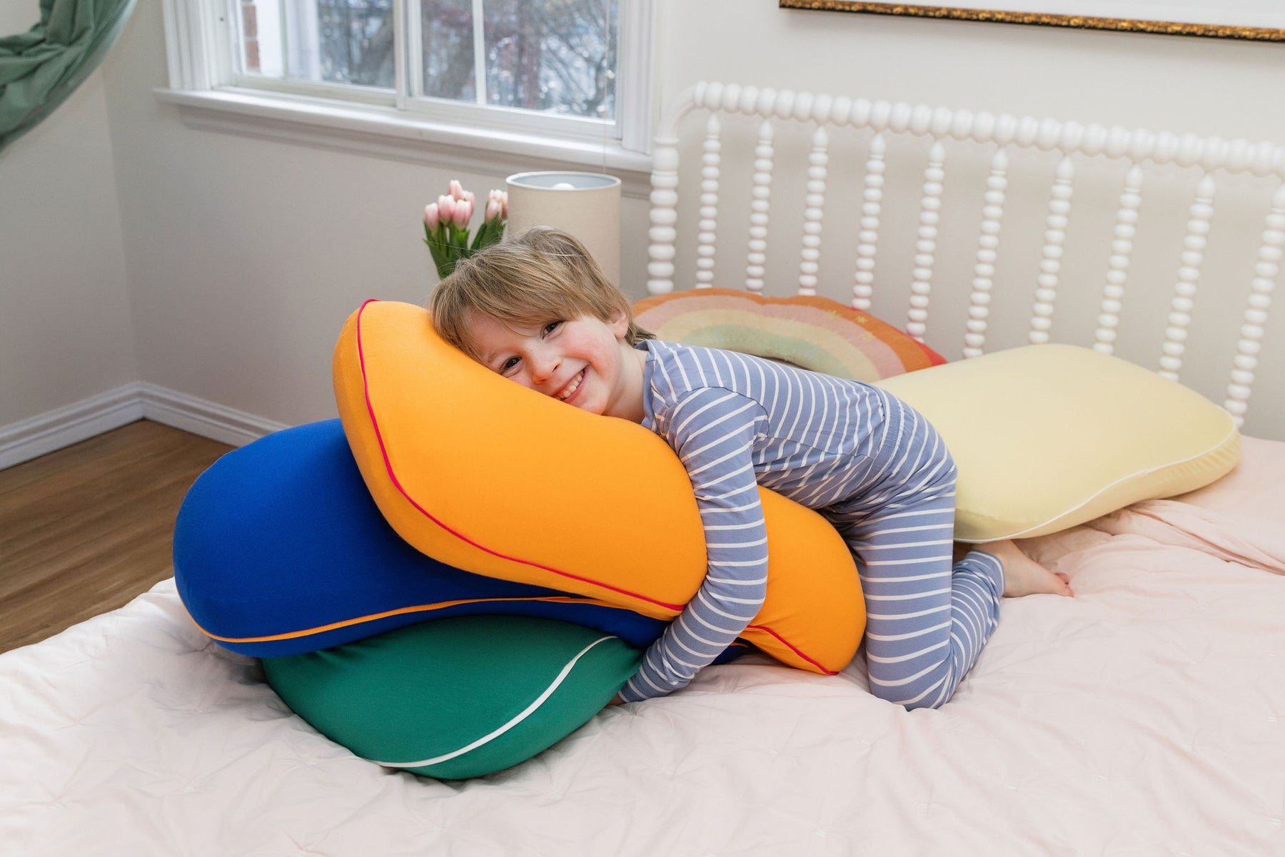 Is your kid’s bed covered in plushies they never play with?